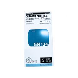 Мануал® ҐН 124 Ґуард нітрилові оглядові рукавички,нестерильні,неопудрені,текстуровані, розмір М